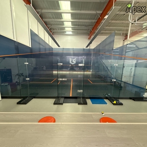 Qfan Offre Spéciale double court de <span class=keywords><strong>squash</strong></span> intérieur/extérieur professionnel avec installation de court de <span class=keywords><strong>squash</strong></span> portable en verre trempé disponible - Product Image 3