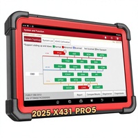 Outil de diagnostic automobile Launch X431 PRO5, boîte intelligente pour système complet, compatible camions poids lourds, prend en charge les versions CAN FD et DoI, X431 Pro5