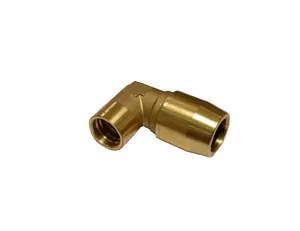 Pneumatisches Zubehör für Autoteile nach Maß P5 Copper Quick Plug Elbow