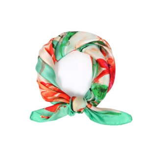 Custom Logo 70*70cm Satin Square Scarf Multifunctional Soft <b>Bandana</b>, Hair Scarf Neck Wrap for Women Wholesale - Product Image 2