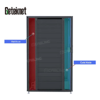 GETEKnet AI 19 Inch 42u 800x1000 Kabinet Rak Server Jaringan Pusat Data dengan Kedalaman 800mm dan Smart Lock AC Ruang Server