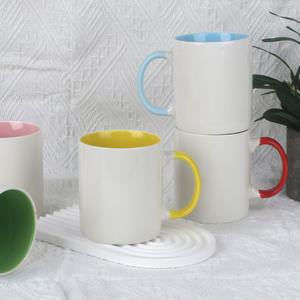 Tazas de Cerámica Redondas de Diseño Minimalista, Duraderas, para Regalo, para Empresas, Artículos Promocionales para Bebidas, Impresión por Serigrafía, Liling Hunan - Product Image 1