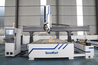 Routeur CNC à 4ème axe ATC 1325 2030 2040 1530, machine de gravure 3D en bois avec axe rotatif pour la conception de portes en bois
