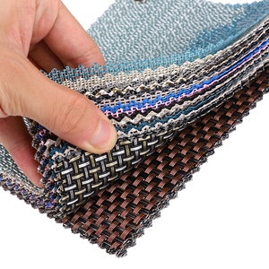 TUOXIN PVC couleur maille bâches imprimé maille bâche PVC maille tissu pour maison Article pvc teslin affiche matériaux - Product Image 5