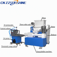 Macchina Automatica per la Produzione di Sapone Industriale, Linea di Produzione di Sapone per Bucato, Macchina per la Fabbricazione di Saponette per Piccole Imprese