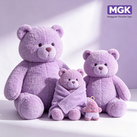 Peluche personnalisée mignonne d'animaux (ours, lapin, capybara, dinosaure) – Jouet en peluche doux pour la vente en gros