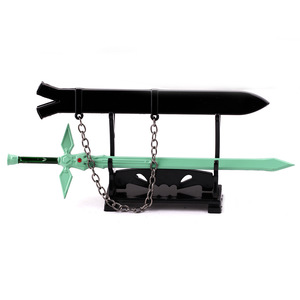 Nouveau <span class=keywords><strong>SAO</strong></span> Épée Art En Ligne Porte-clés Arme Clé Chaîne Anneau Cosplay Bijoux 17CM - Product Image 6