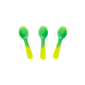 도매 싼 주문 다채로운 아이스크림 색깔 변화 숟가락 - Product Image 5