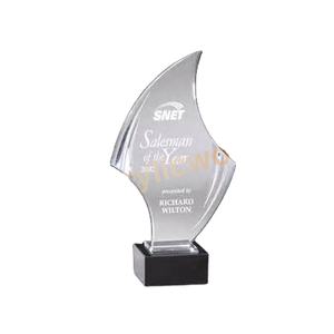 Customized Factory Custom <b>Acrylic</b> Wholesale Crystal Award Trophy Trophy <b>Block</b> - Product Image 1