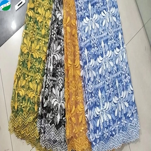 Hàng Bán Vải Thêu Váy Cưới Lưới 3d 100% Polyester Thiết Kế Mới - Product Image 4