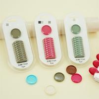 Disques pour reliure de planificateur à feuilles mobiles, anneaux de reliure, fournitures de bureau et scolaires, accessoires, vente en gros, personnalisés, pas chers