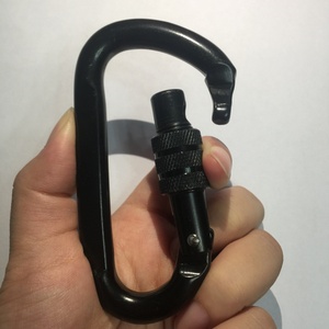 Kait Pengunci Pegas Baja Tahan Karat/Baja Karbon Berlapis Seng untuk Berkemah di Luar Ruangan, Panjat Tebing, dan Tanaman - Product Image 6