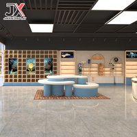 Meuble de Comptoir de Luxe sur Mesure pour Îlot, Vitrine de Présentation, Étagère de Rangement, Meuble Commercial pour Accessoires de Mode et Ornements de Boutique