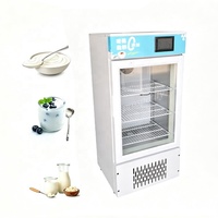 Armoire de Fermentation Commerciale 110L pour Yaourt, Machine à Yaourt à Refroidissement par Air, Réfrigérateur pour Laiterie, Restaurant, Boulangerie