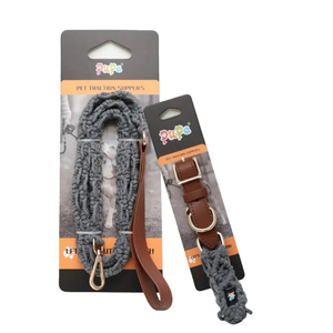 PUPE Conjunto de collar de correa de perro de lujo-Nylon Poliéster Ajustable Reflectante Durable Liberación rápida Personalizado 2 en 1 Equipo de seguridad para mascotas - Product Image 5