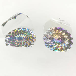 Tem nhãn hologram 3D tùy chỉnh logo, tem nhãn chống hàng giả hologram tùy chỉnh, tem nhãn dùng một lần - Product Image 2