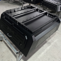 Module de rangement rigide verrouillable et étanche en alliage d'aluminium pour pick-up, boîte de chargement de toit 4x4