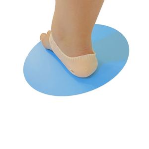 Silicone Ankle Sleeve Cushion <b>Pad</b>, Heel Protector Socks With Arch Support Custom Logo - Product Image 3