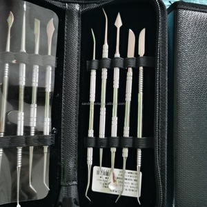 ชุดมีดขูดขี้ผึ้งทันตกรรมมืออาชีพ 10 ชิ้น สำหรับทันตแพทย์ ราคาประหยัด ใช้พลังงานแบบแมนนวล - Product Image 4