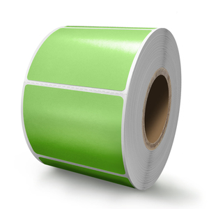 customized semi-<b>gloss</b> labels Durable Waterproof colorful thermal transfer label for supermarket - Product Image 4
