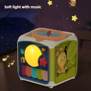 Giocattoli <span class=keywords><strong>Montessori</strong></span> attività di viaggio giocattolo educativo educativo per bambini giocattolo sensoriale per bambini cubo di apprendimento sensoriale giocattolo per bambini - Product Image 3