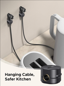 UGREEN Pack Organisateur de cordon pour table de chevet, pinces de câble magnétiques pour bureau-Gestion des câbles adhésifs solides pour garder - Product Image 4