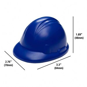Pelota Antiestrés de Espuma PU Suave con Logotipo Personalizado, Juguete para Apretar con Forma de Casco de Seguridad para Actividades Promocionales - Product Image 2