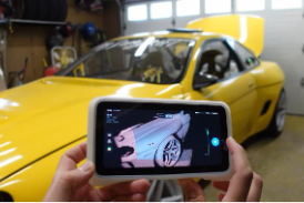 Einstar Vega tất cả trong một máy quét 3D cầm tay: Quét <span class=keywords><strong>video</strong></span> màu thời gian thực cho mọi kích thước đối tượng - Product Image 2