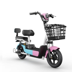 Bán Hàng Trực Tiếp Của 350W/500W Xe Đạp Điện 48V Thép Carbon Cao Thông Minh Phụ Nữ Điện Tử Của Tùy Chọn Với Nhiều Màu Sắc - Product Image 5