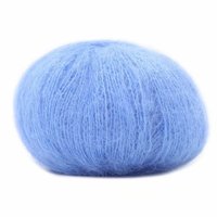 Fil à anneaux en laine mohair, mohair angora à poils longs, poils de cheval de mer, fil fin pour applications textiles, vente en gros usine