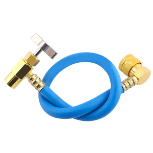 R134a Quick Refrigerant Charging Hose 40cm Universal Fit For <b>Car</b> Air Conditioning <b>Repair</b> - Product Image 2