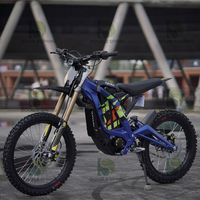 Nouveau Vélo de Montagne Électrique Sur Ron 10000W Tout-Terrain Surron Light Bee X 72v 35AH Dirt Bike
