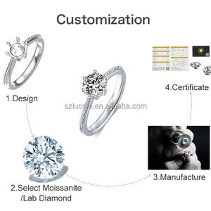 AU750 18K 18K bianco/giallo/rosa oro massiccio coppia di nozze Set anello - Product Image 4