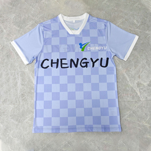 Maillot de haute qualité respirant séchage rapide maillot de football classique broderie personnalisée Logo Streetwear Sublimation Football T-shirts - Product Image 2