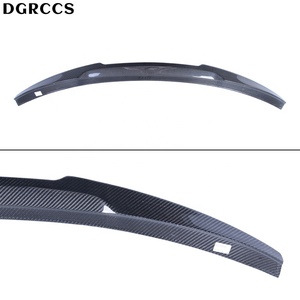 For 4 Series G22 Coupe&M4 G82 M4 Style Carbon Fiber Rear Spoiler Trunk Wing 2020-2025 Carbon Fiber - Product Image 6