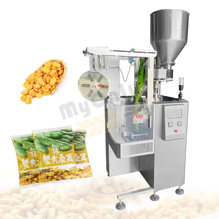 MY Multifunction Bag Former Ground Nut Fill Pneumatic Package Seal Mixed Seed Grain Bag Machine