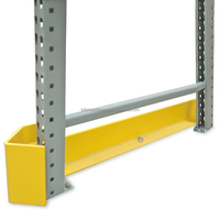 Beste Qualität Stahl aufrecht Paletten regal Rahmens chutz Ende des Gangs chutzes für Gabelstapler Post Protector Column Racking Guards