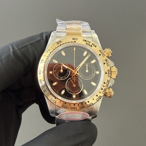 <span class=keywords><strong>Montre</strong></span> de luxe pour homme en acier 904L plaqué or de qualité 5A, avec plusieurs cadrans noirs, chronographe, version lourdement lestée, <span class=keywords><strong>montre</strong></span> mécanique sportive 4131 - Product Image 1