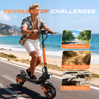 Trottinette électrique LIT-GOGO Z1 en alliage d'aluminium, pliable, étanche, moteur sans balais 800W, contrôlée par application, autonomie 50-60 km, vitesse 45 km/h