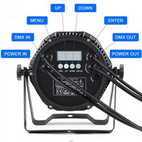 Projecteur de scène LED professionnel 150W, 14*10W, étanche, type PAR, émission de couleur RGBW, indice de protection IP65, EXW