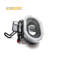 Phare avant étanche King Sunny DH010 pour vélo électrique, pièce de rechange, phare LED, accessoires pour vélo électrique