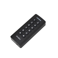 Lector de Tarjetas RFID de Proximidad con Cable, 125KHz 13.56MHz, con Teclado, para Sistemas de Control de Acceso, Resistente al Agua IP66 para Exteriores