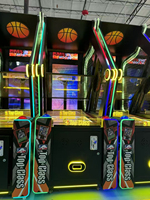 Machine de basket-ball à monnayeur Jinns Source, modèle Arcade Simulator, pour l'entraînement des compétences en anglais, construction en métal, acrylique et plastique