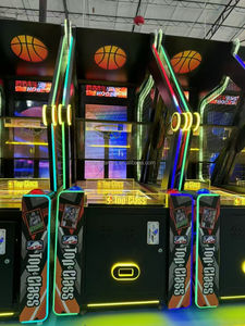 Jinns Source Fabrikgefertigter Arcade-Simulator Englischsprachige Münzbetriebene Basketball-Maschine Metall+Acryl+Kunststoff-Konstruktion - Product Image 3