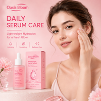 Huile Visage Végétalienne OEM/ODM au Collagène Profond, ADN de Saumon, Peptide de Thé Vert et Acide Kojique – Soins Coréens 30mL/50mL
