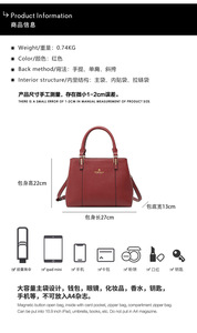 New Fashion Designer Crossbody Bags High Quality PU Leather <b>Shoulder</b> Messenger Bag Casual Totes Luxury Women Handbags and Purses - Product Image 5