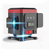 Niveau laser auto-nivelant 16/12/8 lignes instrument de lancer de ligne de haute précision 360 niveaux laser