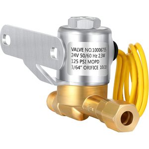 Mudder Solenoid Valve 24V 125 PSI Brass 3/64 Orifice For <b>Humidifier</b> Parts - Product Image 1
