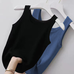 <span class=keywords><strong>Gilet</strong></span> de <span class=keywords><strong>grande</strong></span> <span class=keywords><strong>taille</strong></span> à l'extérieur à l'intérieur du corps mince à l'extérieur à porter à l'intérieur de la chemise de base <span class=keywords><strong>sans</strong></span> manches mince - Product Image 2