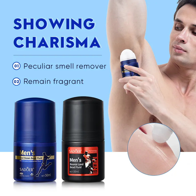 OEM SADOER best selling men natural ocean fragrance antiperspirant refreshing long lasting deodorant
